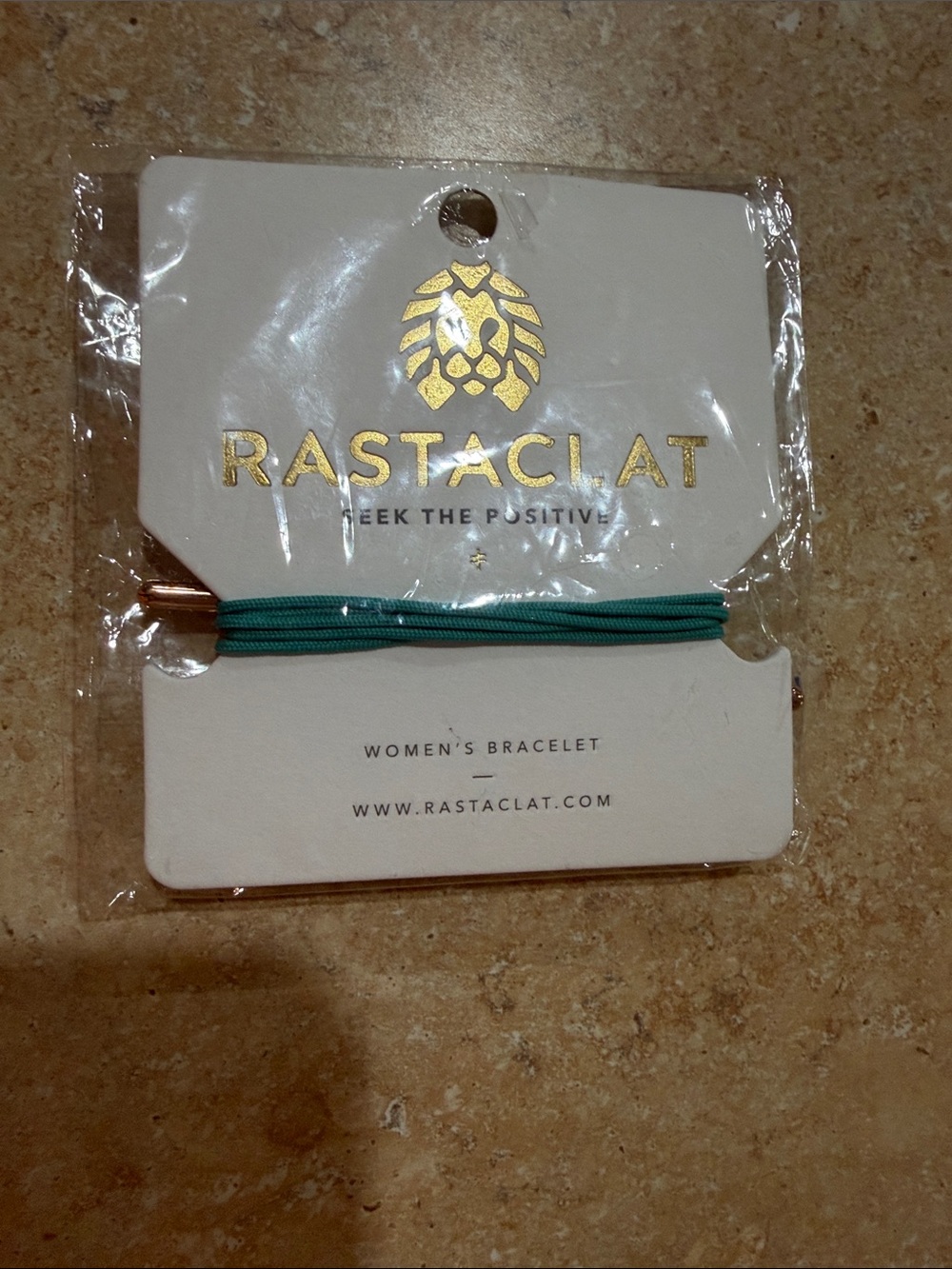 Rastaclat Women's Bracelet Teal Rope